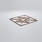 Ekena Millwork Medium Jamestown Decorative Fretwork Wood Wall Panels, Hickory, 15 3/8"W x 15 3/8"H x 3/8"T WALW16X16X0375JTNHI - alternate 2